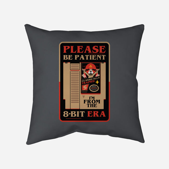 Please Be Patient-None-Removable Cover w Insert-Throw Pillow-BadBox