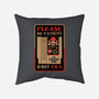 Please Be Patient-None-Removable Cover w Insert-Throw Pillow-BadBox