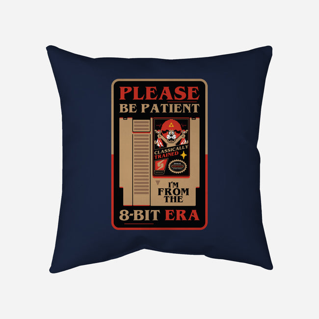 Please Be Patient-None-Removable Cover w Insert-Throw Pillow-BadBox