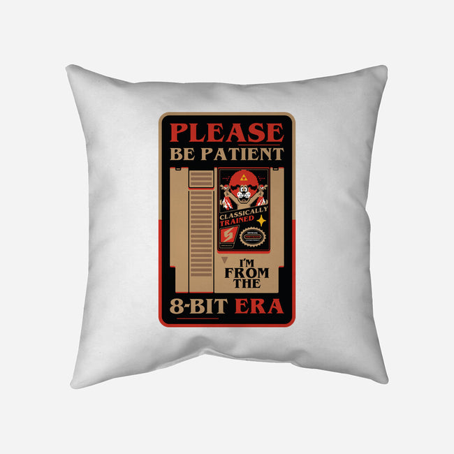 Please Be Patient-None-Removable Cover w Insert-Throw Pillow-BadBox