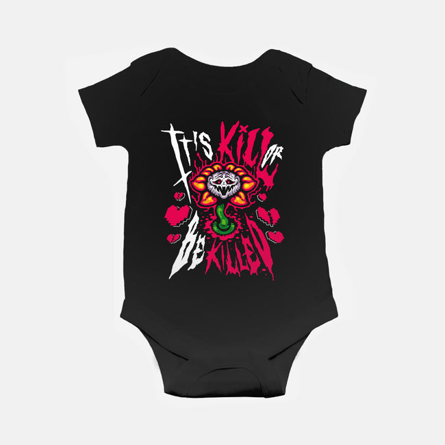 Kill Or Be Killed-Baby-Basic-Onesie-demonigote