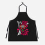 Kill Or Be Killed-Unisex-Kitchen-Apron-demonigote