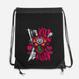 Kill Or Be Killed-None-Drawstring-Bag-demonigote