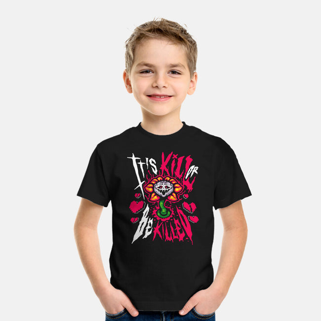 Kill Or Be Killed-Youth-Basic-Tee-demonigote