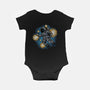 Painting The Galaxy-Baby-Basic-Onesie-glitchygorilla