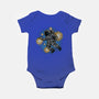 Painting The Galaxy-Baby-Basic-Onesie-glitchygorilla