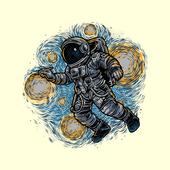 Painting The Galaxy-None-Removable Cover w Insert-Throw Pillow-glitchygorilla