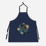 Painting The Galaxy-Unisex-Kitchen-Apron-glitchygorilla
