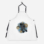 Painting The Galaxy-Unisex-Kitchen-Apron-glitchygorilla