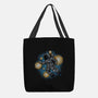 Painting The Galaxy-None-Basic Tote-Bag-glitchygorilla