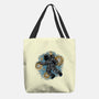Painting The Galaxy-None-Basic Tote-Bag-glitchygorilla