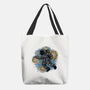 Painting The Galaxy-None-Basic Tote-Bag-glitchygorilla