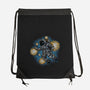 Painting The Galaxy-None-Drawstring-Bag-glitchygorilla