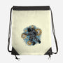 Painting The Galaxy-None-Drawstring-Bag-glitchygorilla