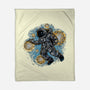 Painting The Galaxy-None-Fleece-Blanket-glitchygorilla