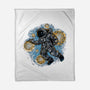 Painting The Galaxy-None-Fleece-Blanket-glitchygorilla