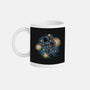 Painting The Galaxy-None-Mug-Drinkware-glitchygorilla
