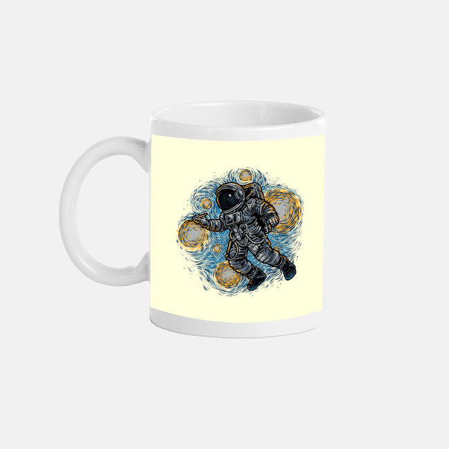 Painting The Galaxy-None-Mug-Drinkware-glitchygorilla
