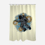 Painting The Galaxy-None-Polyester-Shower Curtain-glitchygorilla