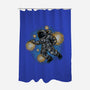 Painting The Galaxy-None-Polyester-Shower Curtain-glitchygorilla