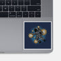 Painting The Galaxy-None-Glossy-Sticker-glitchygorilla