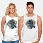 Painting The Galaxy-Unisex-Basic-Tank-glitchygorilla