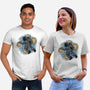 Painting The Galaxy-Unisex-Basic-Tee-glitchygorilla