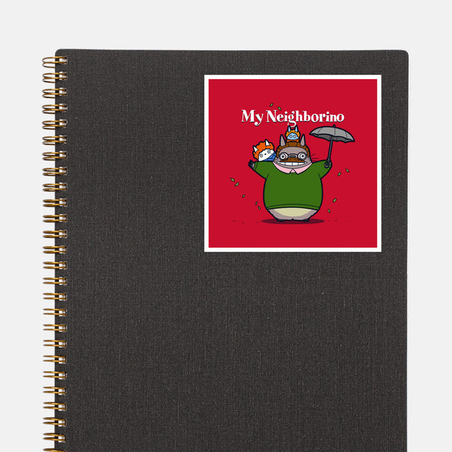 My Neighborino-None-Glossy-Sticker-Boggs Nicolas