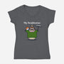 My Neighborino-Womens-V-Neck-Tee-Boggs Nicolas