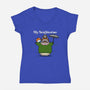 My Neighborino-Womens-V-Neck-Tee-Boggs Nicolas