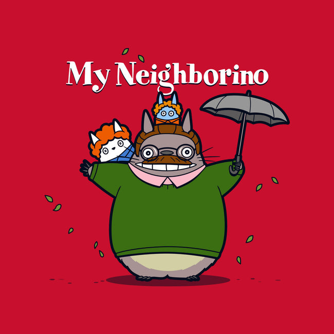 My Neighborino-Womens-Fitted-Tee-Boggs Nicolas