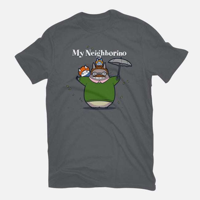 My Neighborino-Womens-Fitted-Tee-Boggs Nicolas