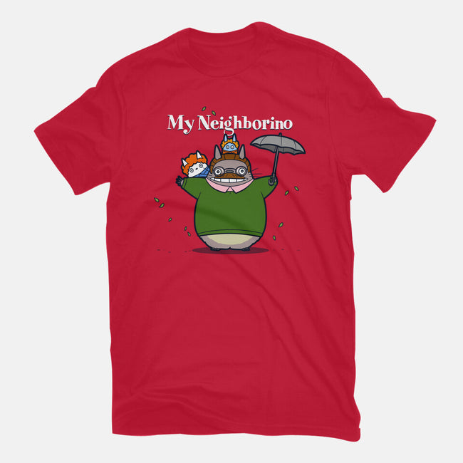My Neighborino-Womens-Fitted-Tee-Boggs Nicolas