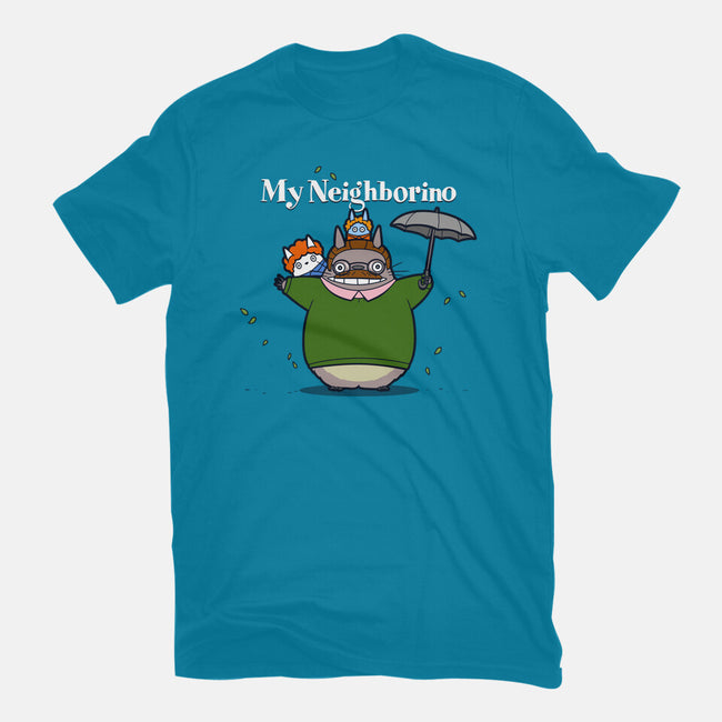 My Neighborino-Womens-Fitted-Tee-Boggs Nicolas