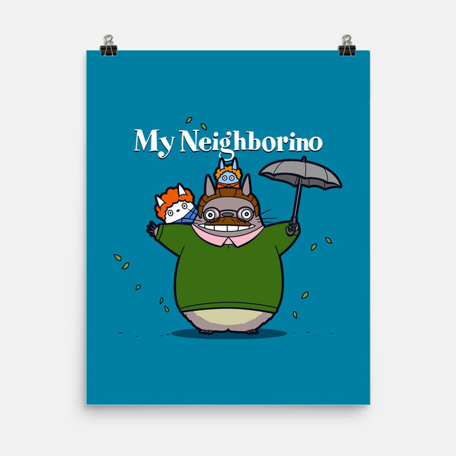 My Neighborino-None-Matte-Poster-Boggs Nicolas