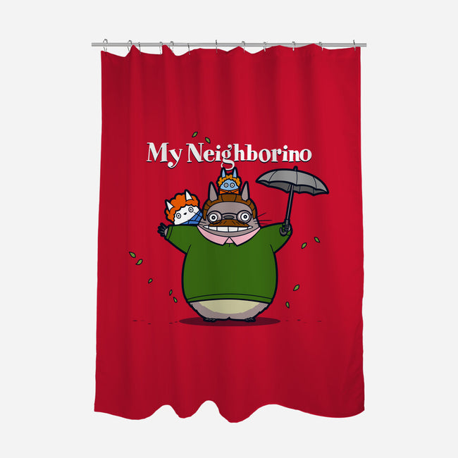 My Neighborino-None-Polyester-Shower Curtain-Boggs Nicolas