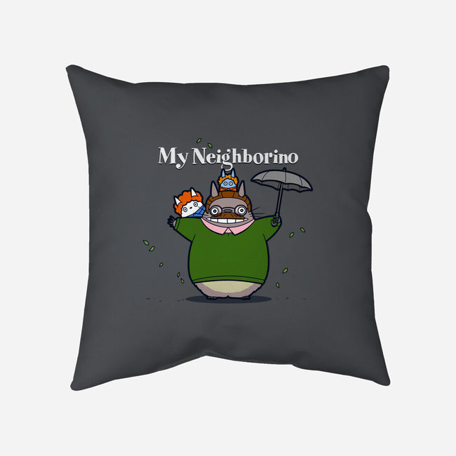 My Neighborino-None-Removable Cover w Insert-Throw Pillow-Boggs Nicolas