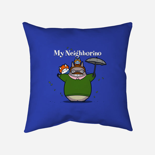 My Neighborino-None-Removable Cover w Insert-Throw Pillow-Boggs Nicolas