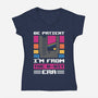 Be Patient-Womens-V-Neck-Tee-sachpica
