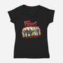 The Pedros Remix-Womens-V-Neck-Tee-zascanauta