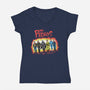 The Pedros Remix-Womens-V-Neck-Tee-zascanauta