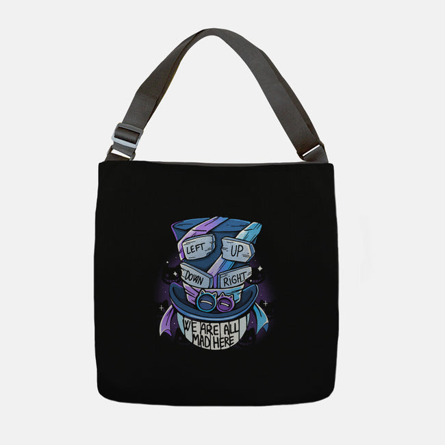 Left Up Down And Right-None-Adjustable Tote-Bag-Vallina84