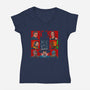 The Mortal Bunch-Womens-V-Neck-Tee-AndreusD