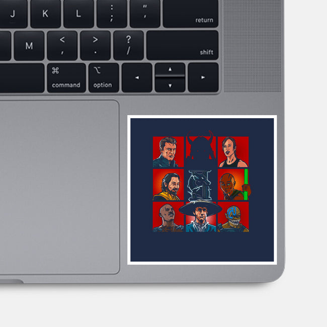 The Mortal Bunch-None-Glossy-Sticker-AndreusD