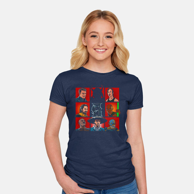 The Mortal Bunch-Womens-Fitted-Tee-AndreusD