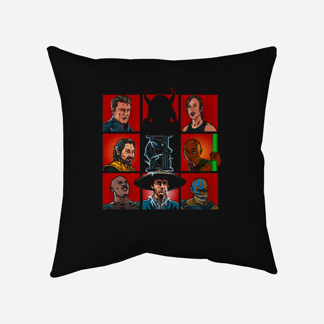 The Mortal Bunch-None-Removable Cover w Insert-Throw Pillow-AndreusD