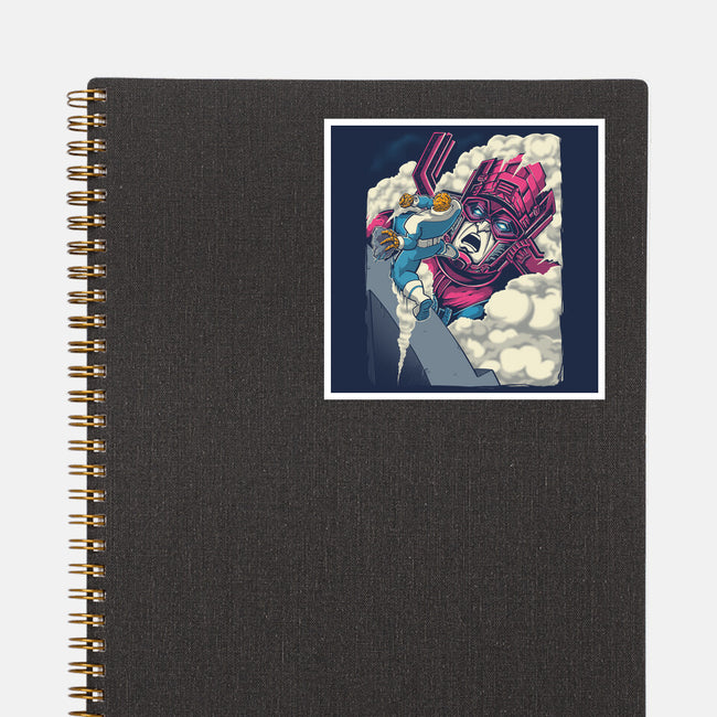 Clobbering On Titan-None-Glossy-Sticker-Betmac