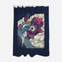 Clobbering On Titan-None-Polyester-Shower Curtain-Betmac