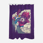 Clobbering On Titan-None-Polyester-Shower Curtain-Betmac