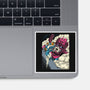 Clobbering On Titan-None-Glossy-Sticker-Betmac